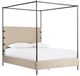 Four Hands Anderson Palm Ecru Canopy Bed-0