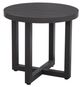 John Thomas Furniture® Parks Living Black Sequoia Aluminum Outdoor Side Table-0