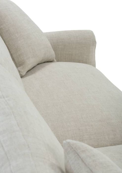 Rowe® Customizable Freya 84" Bench Cushion Slipcovered Sofa -4