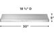 Frigidaire® 30" Stainless Steel Under Cabinet Range Hood-2