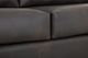International Furniture Direct Walnut Black Loveseat-4