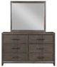 New Classic® Home Furnishings Landon 4-Piece Walnut California King Panel Storage Bedroom Set-3