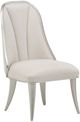 Michael Amini® Penthouse Ash Gray/White Side Chair-0