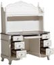 Mazin Furniture Cinderella Antique White/Gray Youth Writing Desk-3