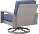 Signature Design by Ashley® Dillon Beach Blue/Gray Aluminum Outdoor Swivel Lounge-3