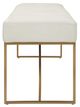 Uttermost® Swale Ivory Bench-4