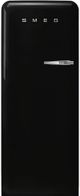 Smeg 50's Style 24'' 9.9 Cu. Ft. Black Compact Refrigerator-0