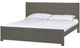 Crate Designs™ Furniture HarvestRoots Graphite 43" King Panel Bed-0