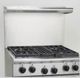 American Range 20" Stainless Steel High Back with Shelf-1