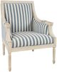 Jofran Inc. McKenna Blue Accent Chair-0