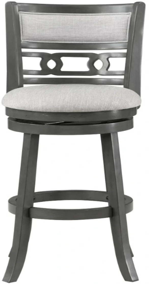 New Classic Furniture Gia Swivel Counter Stool - Thumbnail 4