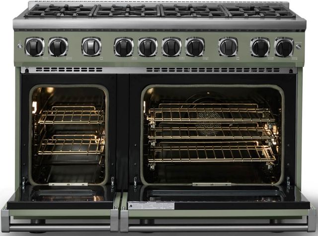 Viking® 7 Series 48'' Eucalyptus Pro Style Gas Range-1
