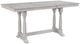 Winners Only® Ridgewood Oat Top Counter Dining Table with Gray Base-0