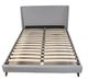 Bernards Maddison Grey King Bed with Two Nightstands-3