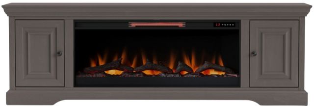Legends Home Charleston Gray 78'' Fireplace Console-0