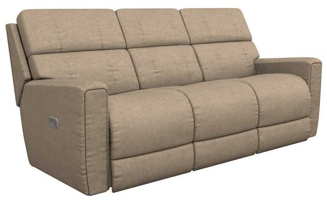 La-Z-Boy® Apollo Khaki Power Reclining Sofa with Headrest and Lumbar-0