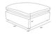 Coaster® Raleigh Ivory Boucle Upholstered Ottoman-2