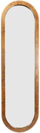 Crestview Oslo Brown Full Length Mirror-0