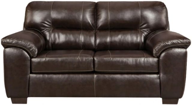 American Wholesale Furniture Austin Chocolate Loveseat-0