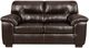 American Wholesale Furniture Austin Chocolate Loveseat-0