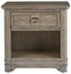 American Woodcrafters Meadowbrook 5-Piece Sand Queen Arched Panel Bedroom Set-4