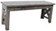 American Heartland Manufacturing Rustic Crossboard Bench-0