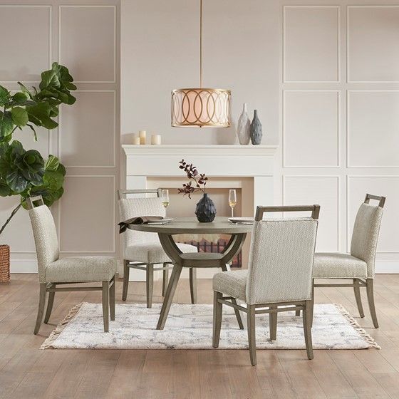 Olliix by Madison Park Elmwood Natural Dining Table-3