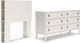 Signature Design by Ashley® Aprilyn 2-Piece White Full Bookcase Headboard Set-0