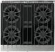 Viking® 5 Series 30" Damascus Gray Liquid Propane Pro Style Gas Range-2