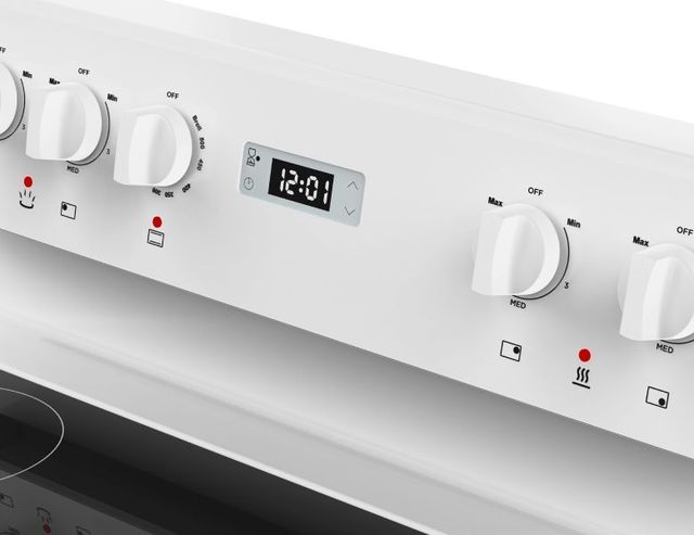 Marathon® 30'' White Freestanding Electric Range-3