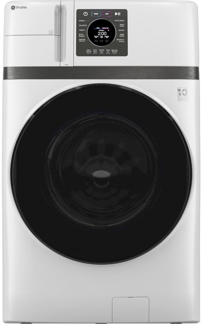GE Profile™ 4.6 Cu. Ft. White Washer Dryer Combo-0