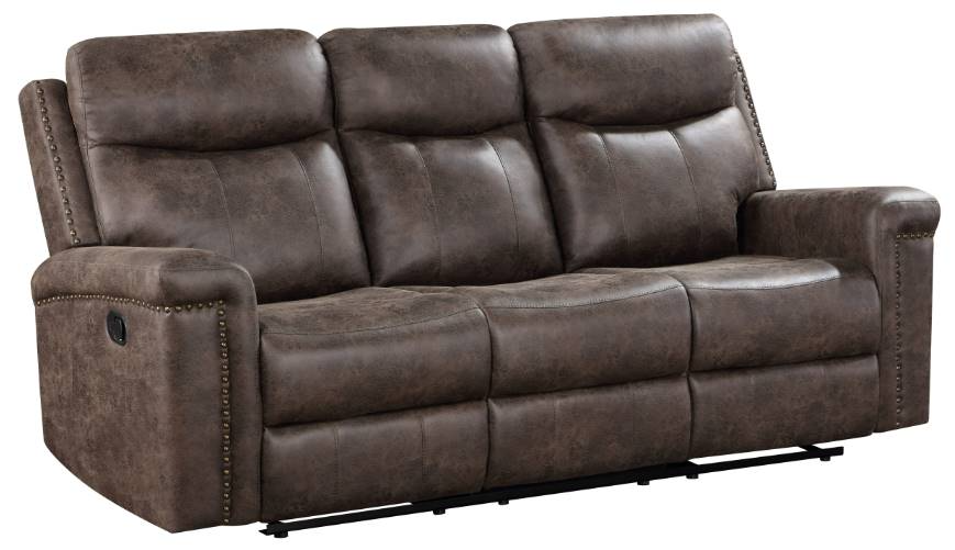 New Classic® Home Furnishings Quade Mocha Dual Manual Reclining