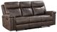 New Classic® Home Furnishings Quade Mocha Dual Manual Reclining Sofa-0