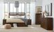 aspenhome® Modern Loft Brownstone King Panel Storage Bed-1