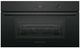 Fisher & Paykel Series 7 Contemporary 30" Black Glass Compact Convection Speed Oven-0