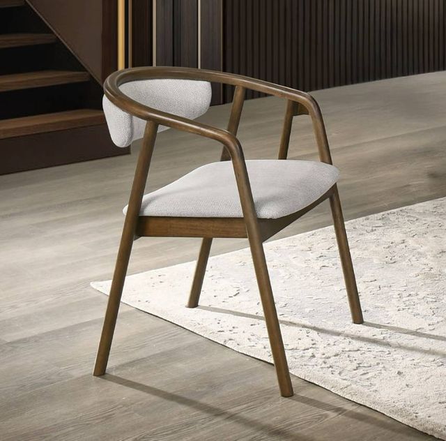 ACME Furniture Delina Gray/Walnut Dining Side Chair-1