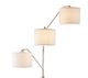 Furniture of America® Iyanna Beige/Silver Floor Lamp-2