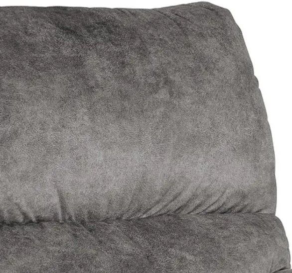 La-Z-Boy® Brooks Charcoal Power Rocking Recliner with Headrest and Lumbar-1