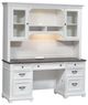 Liberty Furniture Allyson Park Charcoal/Wire Brushed White Credenza and Hutch-1