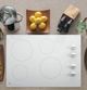 GE® 30" White Electronic Cooktop-3