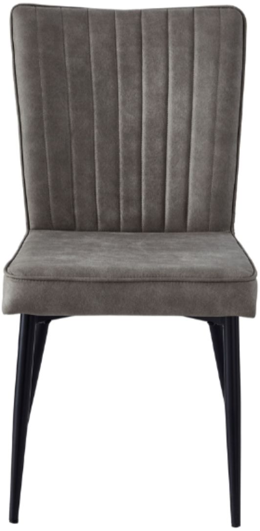 Mazin Furniture Leander Grey-Brown Dining Chair-1
