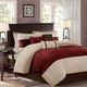 Olliix by Madison Park Red California King Palmer 7 Piece Comforter Set-5