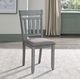 Liberty Furniture Newport Gray/Smokey Gray Splat Back Side Chair-1