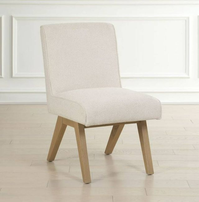 Uttermost® Blakely Oak/Snow Dining Side Chair-1