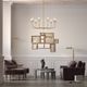Currey & Company Satire Brushed Brass Swing-Arm Wall Sconce-3
