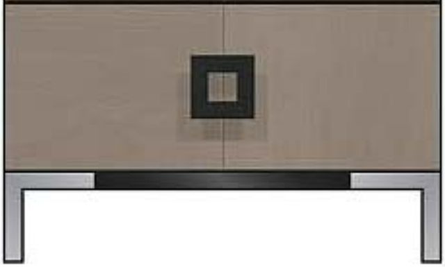 Country View Woodworking Customizable American Modern Brown Maple 24" 2-Drawer Solid Wood Nightstand-1