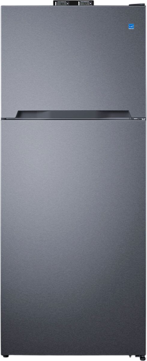 Summit® 28" 14.3 Cu. Ft. Stainless Steel Counter Depth Top Freezer Refrigerator-0