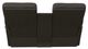 La-Z-Boy® Mateo Charcoal Leather Manual Wall Reclining Loveseat with Console-3