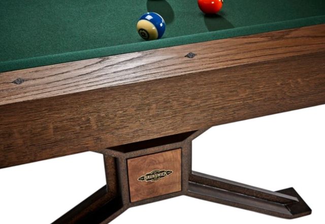 Brunswick Dameron Nutmeg 8' Pool Table-3
