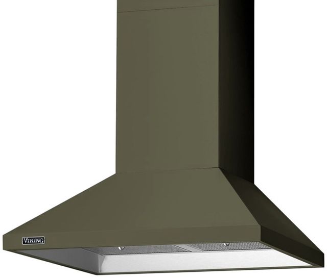 Viking® 3 Series 30" Martini Chimney Wall Hood with Standard Ventilator-0